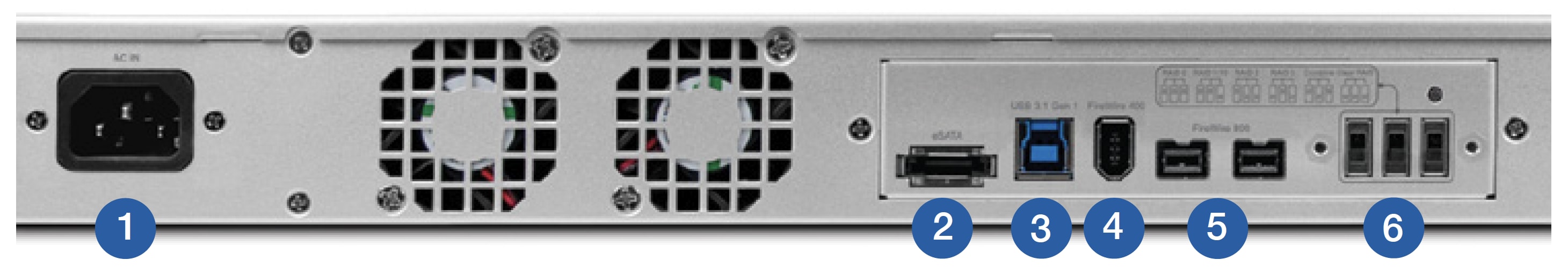 Mercury Rack Pro  rear view