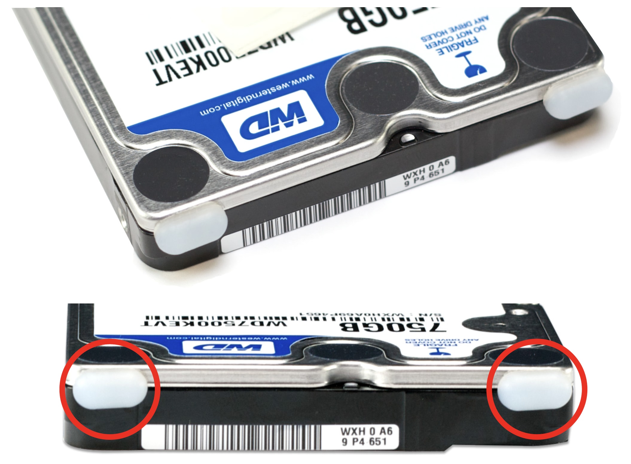 OWC Mercury On-The-Go Pro 12.5mm Drive Installation Kit upper view