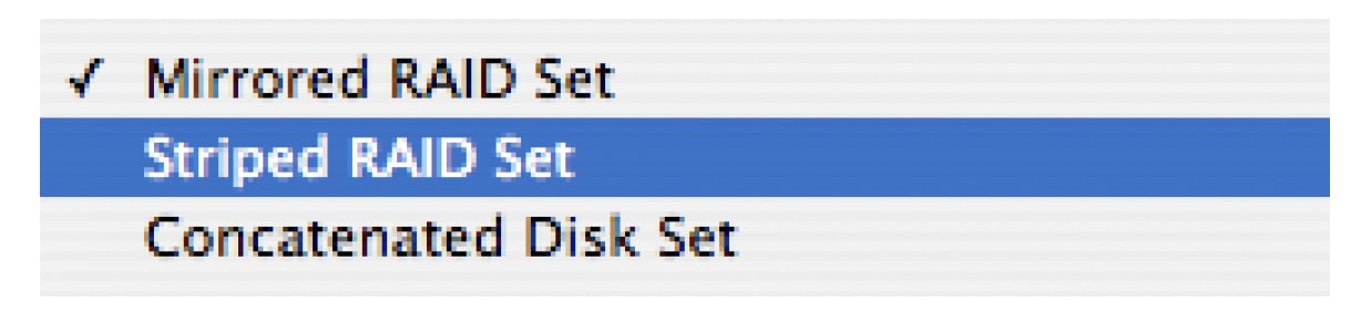 Creating a RAID using the OWC Mercury Elite-AL SATA