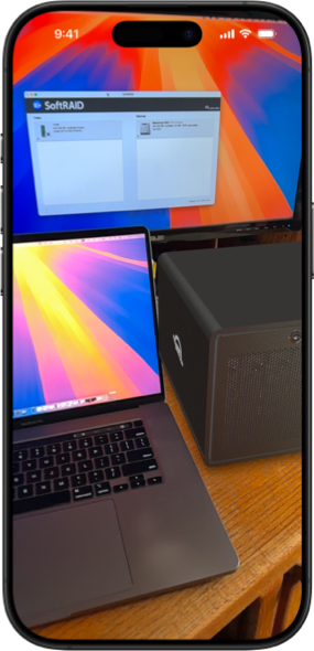 My OWC App screenshot showing augmented reality
