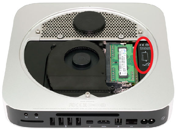 Disassembling the Mac mini