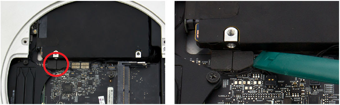 Disassembling the Mac mini