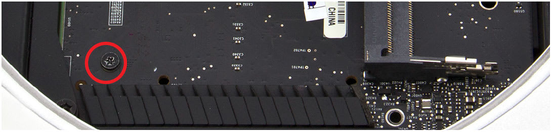 Disassembling the Mac mini