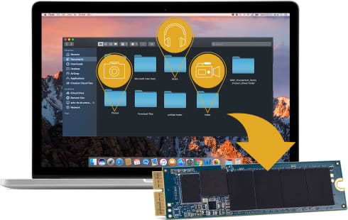 OWC Aura N MacBook Pro Storage