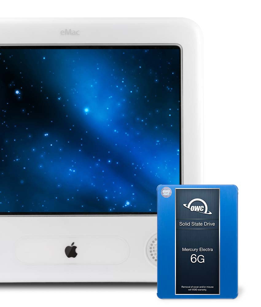 OWC Solid-State Drives for eMac