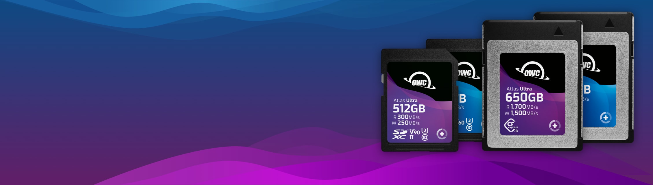 OWC Atlas Memory Cards