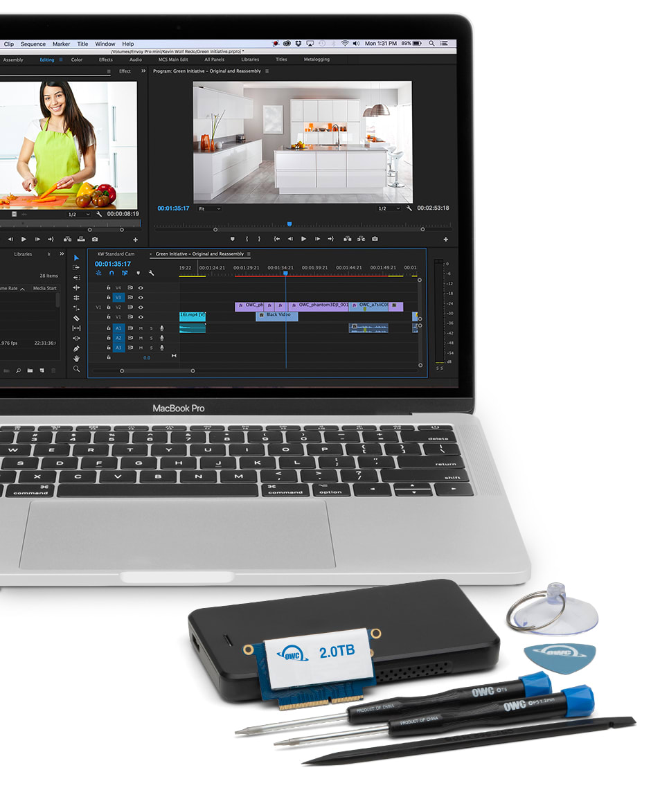 OWC SSD Upgrades for MacBook Pro non-Touch Bar (2016-2017)