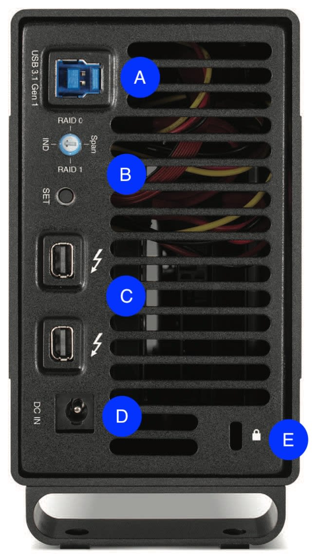 Mercury Elite Pro Dual rear view