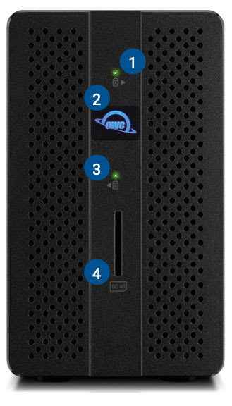 OWC Gemini front view