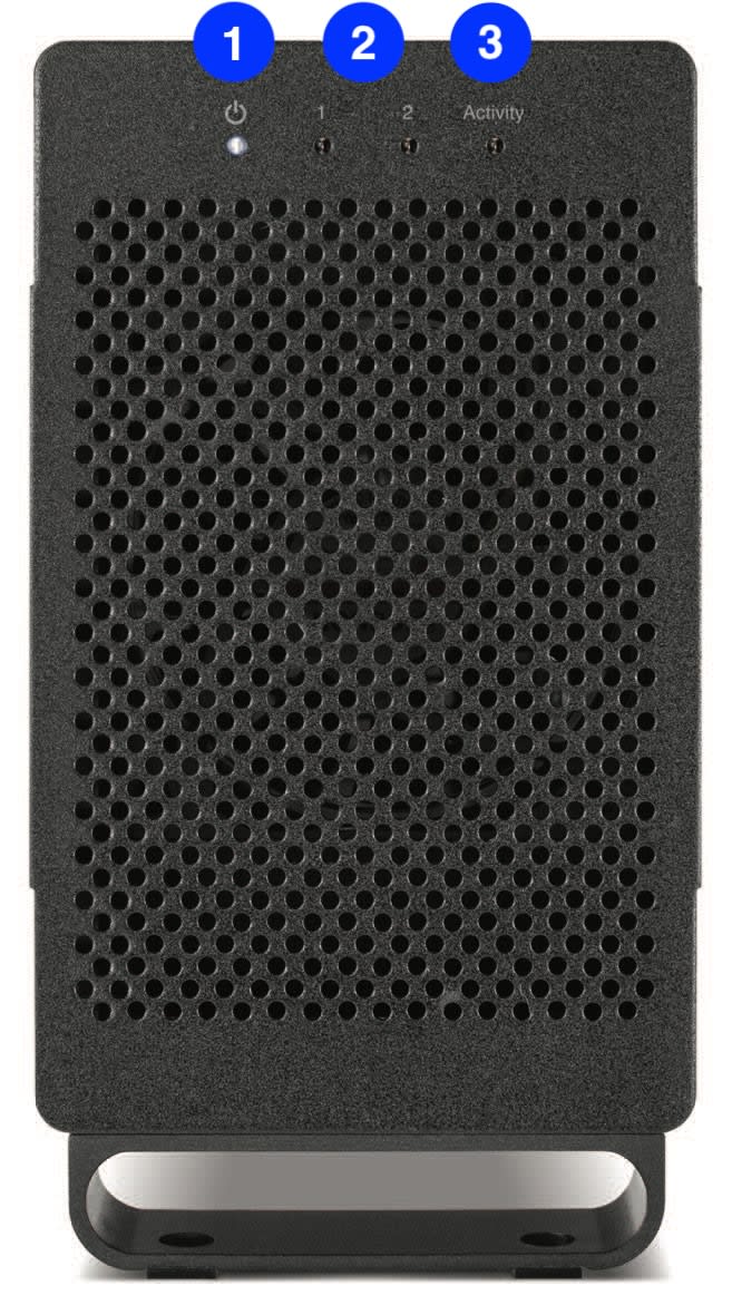 Mercury Elite Pro Dual with Thunderbolt front view