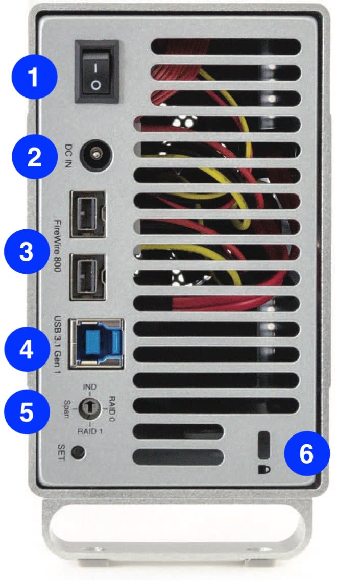 Mercury Elite Pro Dual rear view