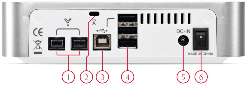 miniStack Classic rear view