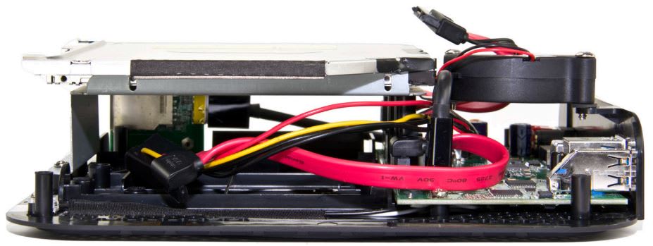 miniStack Max Installing a 9.5mm Optical Drive