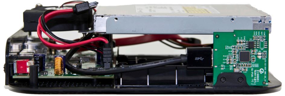 miniStack Max Installing a 12.7mm Optical Drive