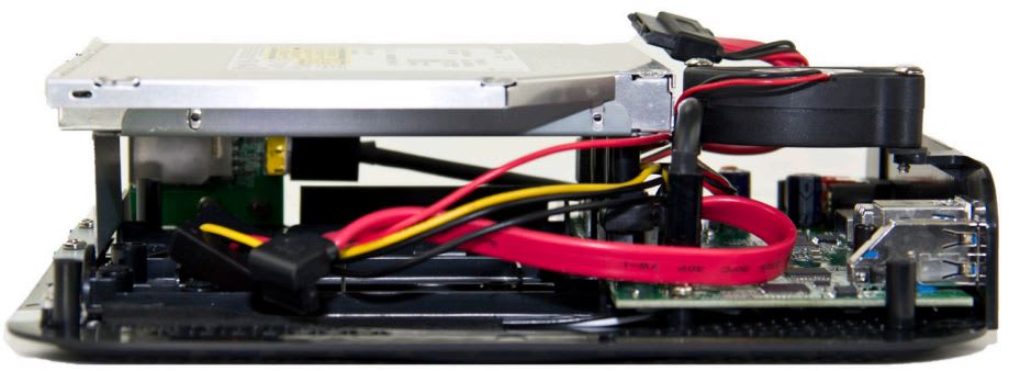 miniStack Max Installing a 12.7mm Optical Drive