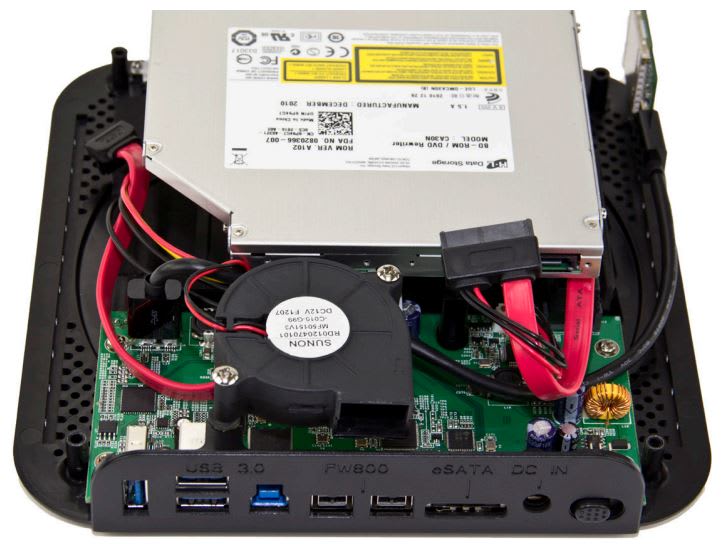 miniStack Max Installing a 12.7mm Optical Drive