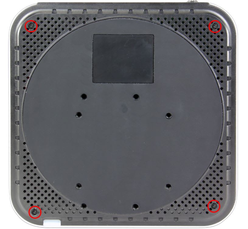 Top Cover Attachment view