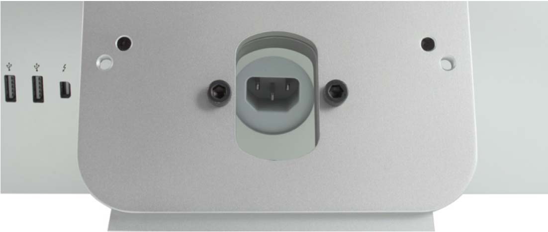 NuMount VESA adapter to the iMac stand