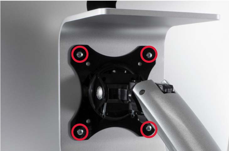 Attaching The Adapter To A Vesa Mount