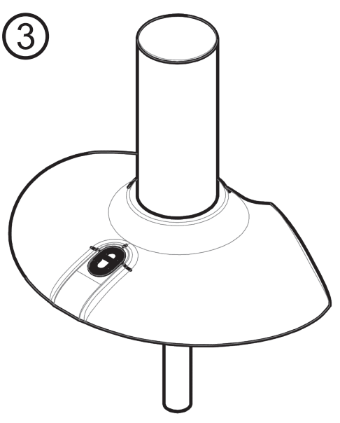 Desk Grommet Base (in box)
