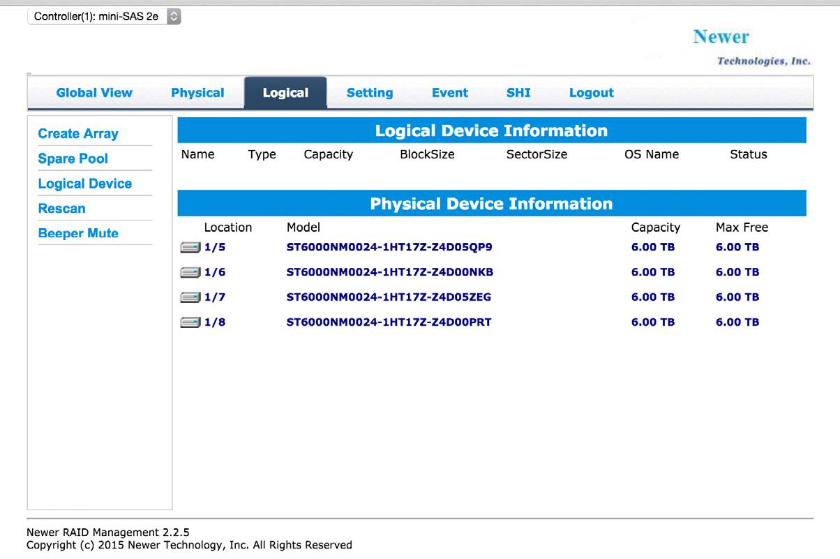 Logical Disk Operations