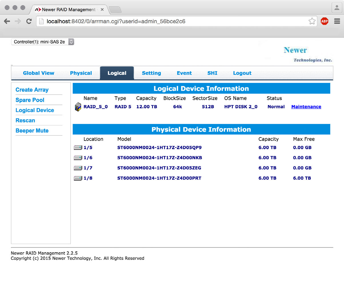 Logical Disk Operations