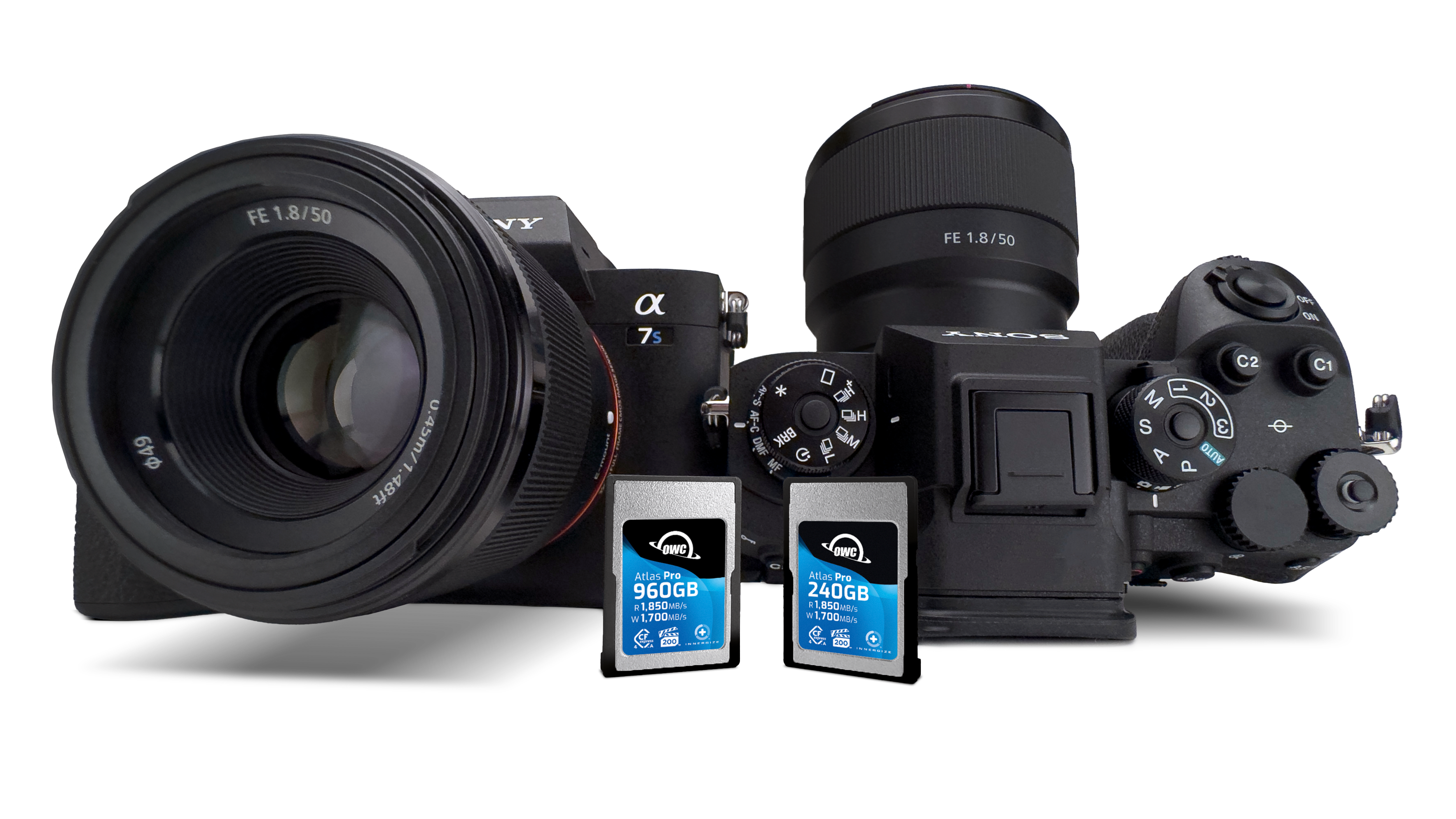 Sony Cameras + OWC Atlas Memory Cards