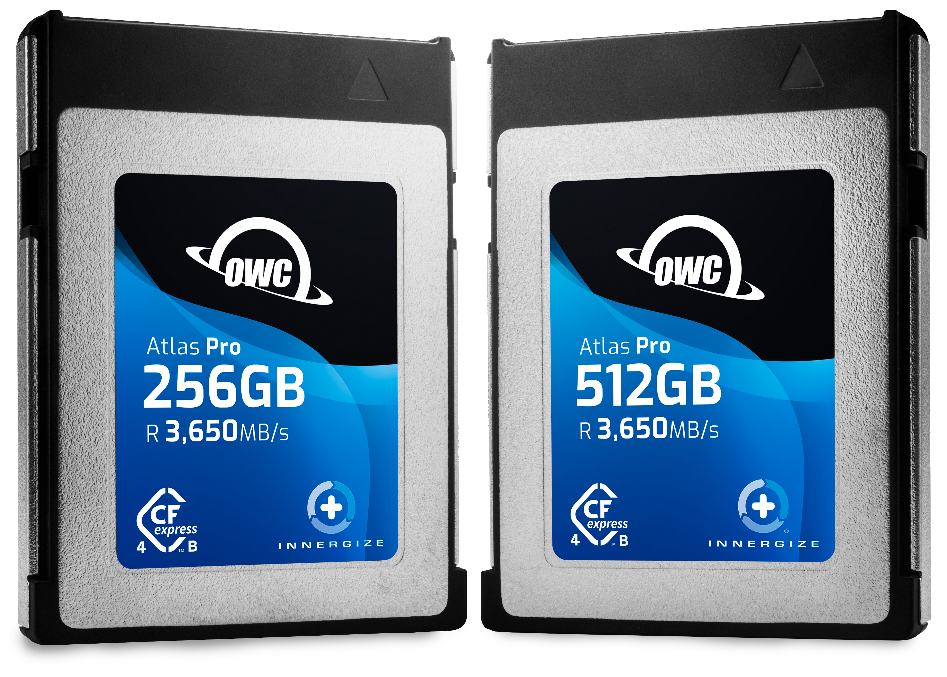 OWC Atlas Pro CFexpress Card Lineup