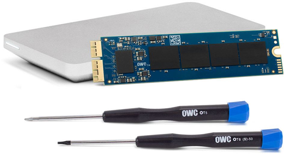 OWC Aura Pro X SSD upgrade kit