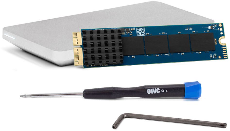 OWC Aura Pro X2 SSD Upgrade Kit with Tools and 1TB Envoy Pro Enclosure for Mac Pro (Late 2013 - 2019)