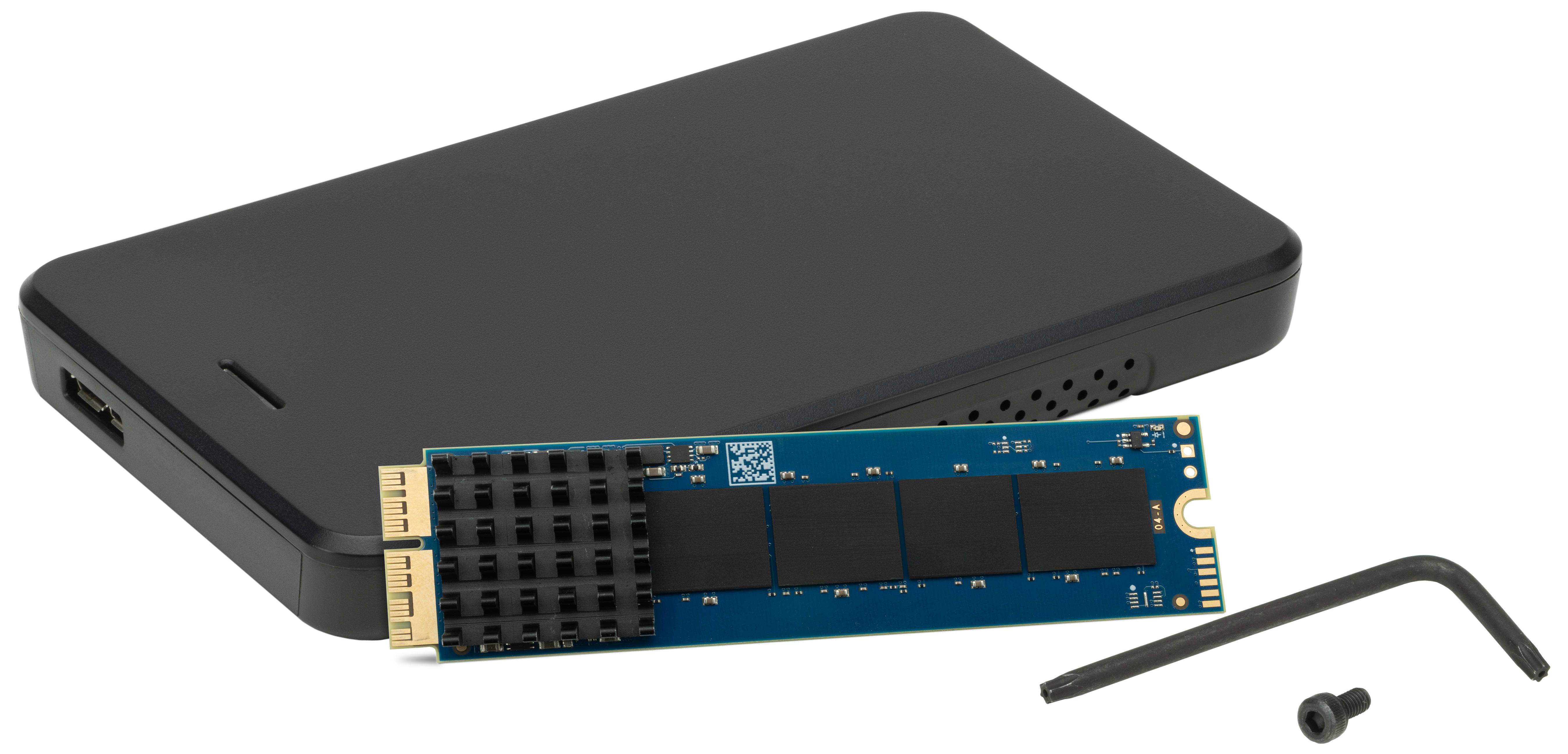 OWC Aura Pro X2 SSD Upgrade Kit with Tools and 1TB OWC Express External Drive for Mac Pro (Late 2013 - 2019)