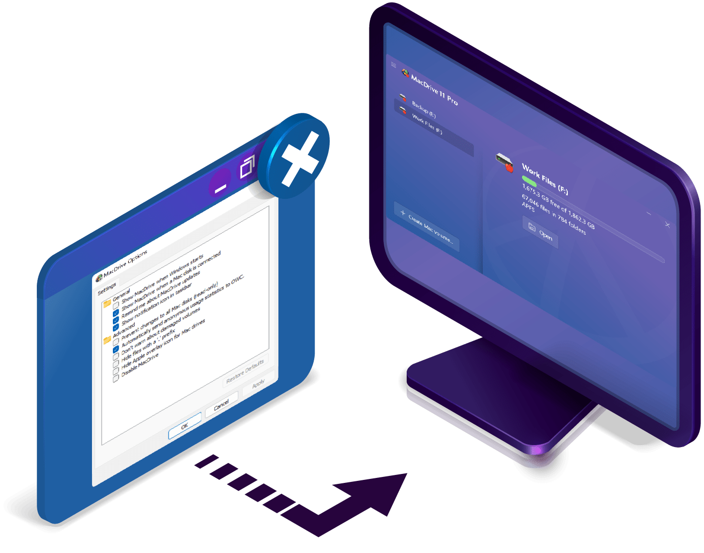 Disk management screenshots