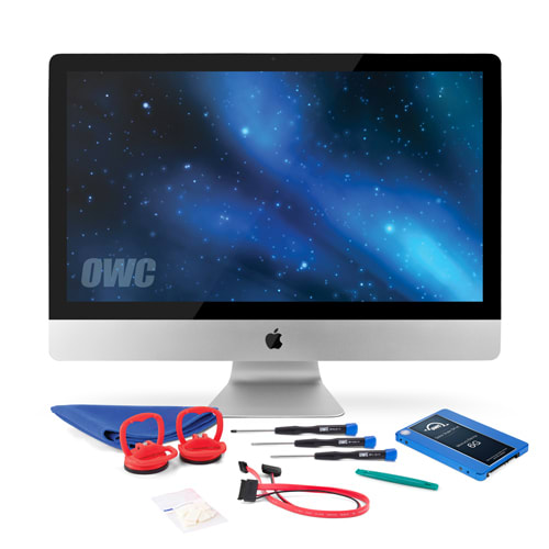 OWC SSD Bay Add-In Kit with OWC Mercury Extreme Pro 6G SSD for 27-Inch iMac (Mid 2011)