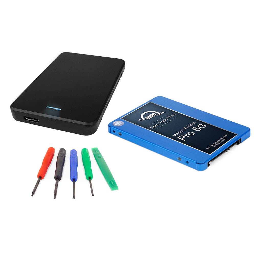 OWC HDD to SSD Upgrade Kit with OWC Mercury Extreme Pro 6G SSD for Mac mini (2014)