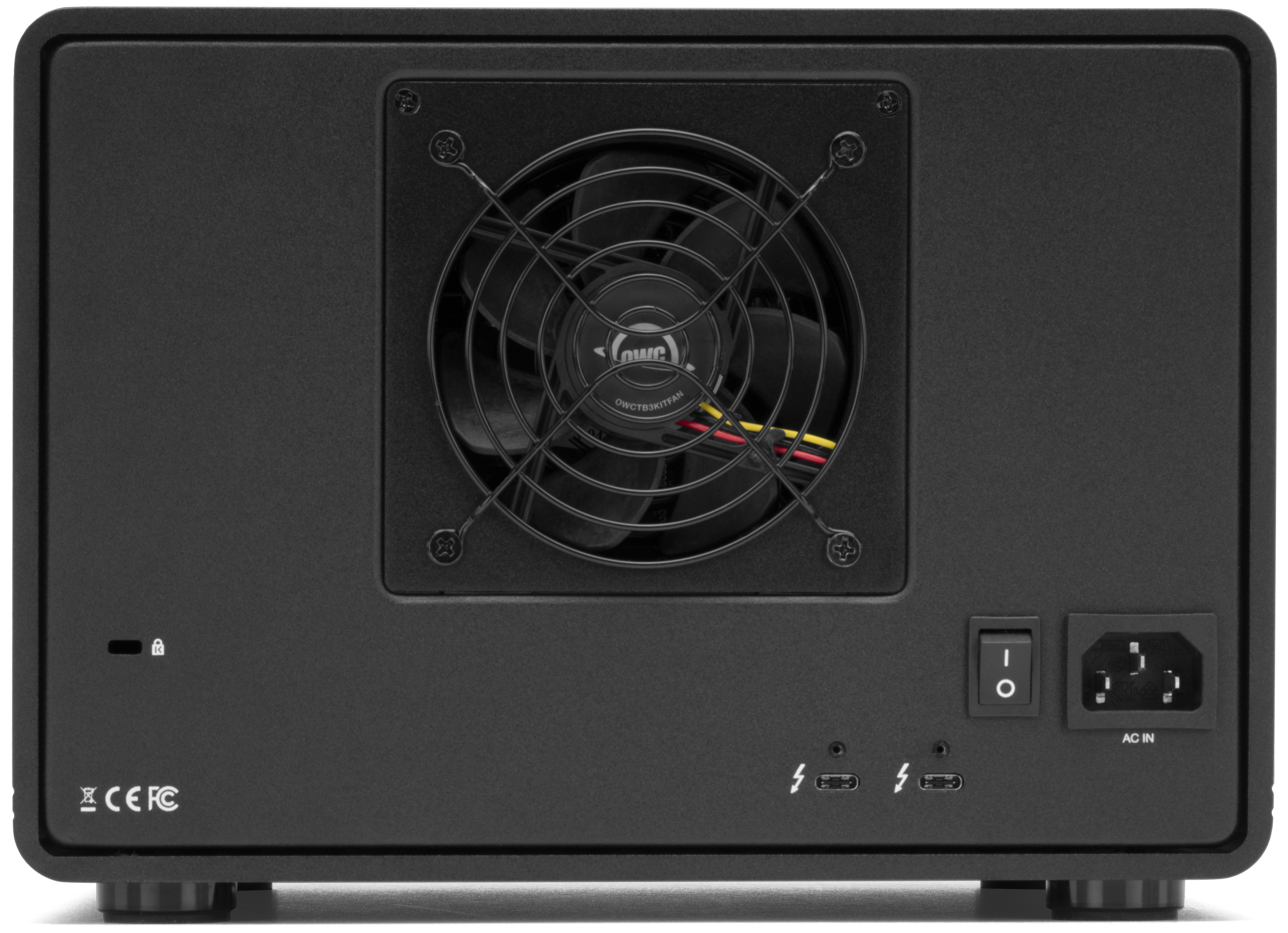 OWC ThunderBay 8 rear view