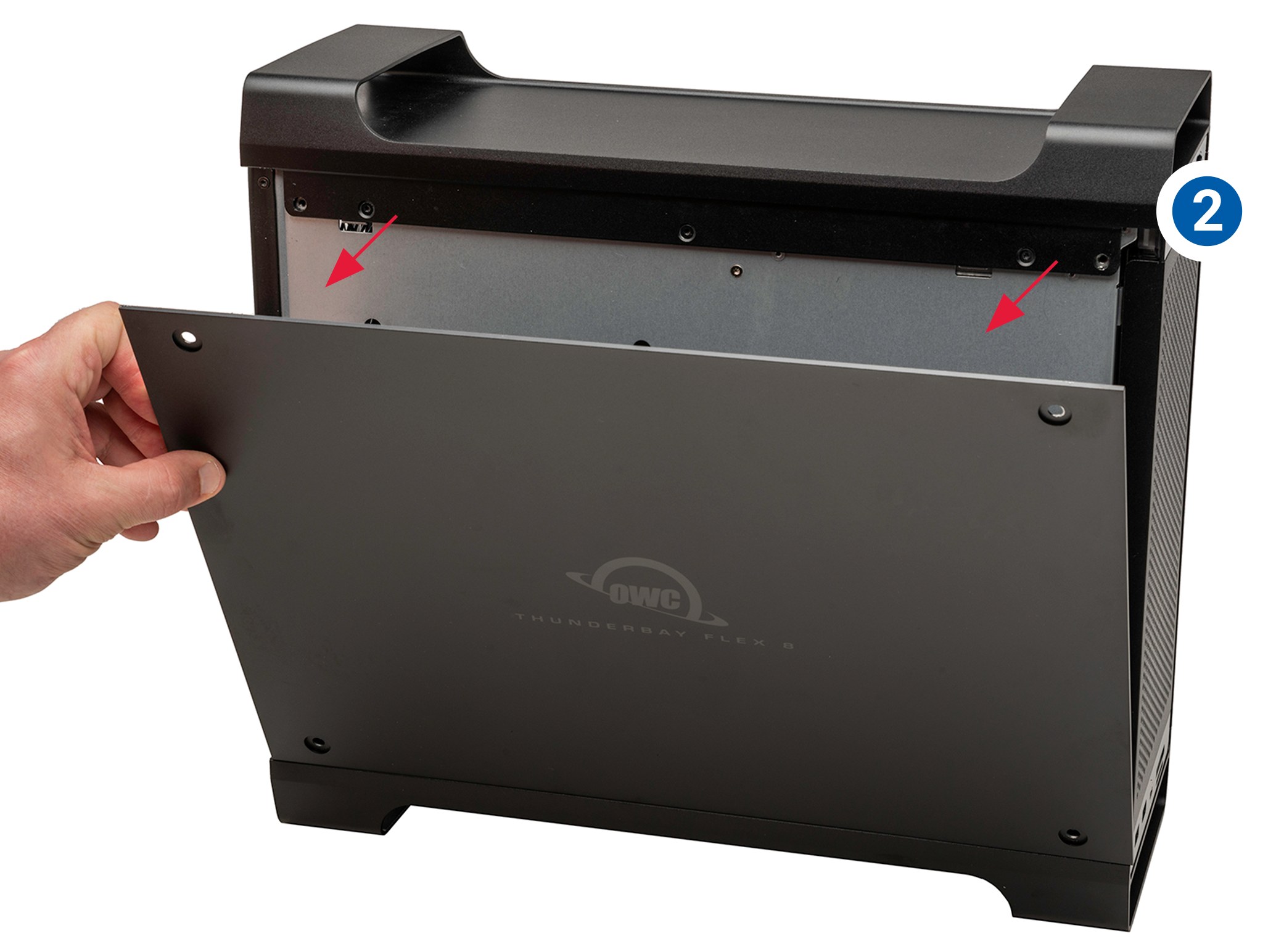 OWC ThunderBay Flex 8 Assembly Steps