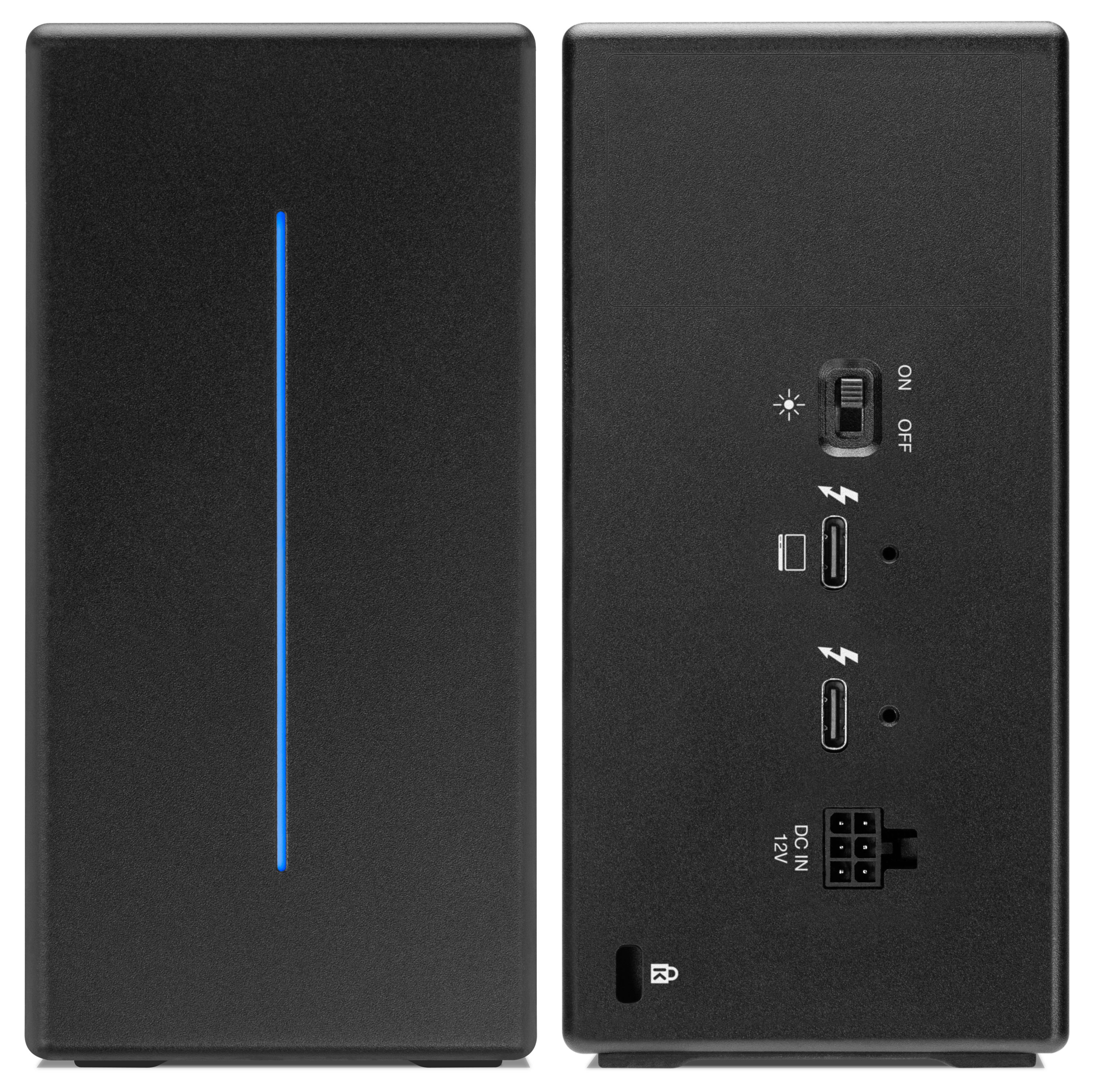 Front and back of the OWC ThunderBlade X12