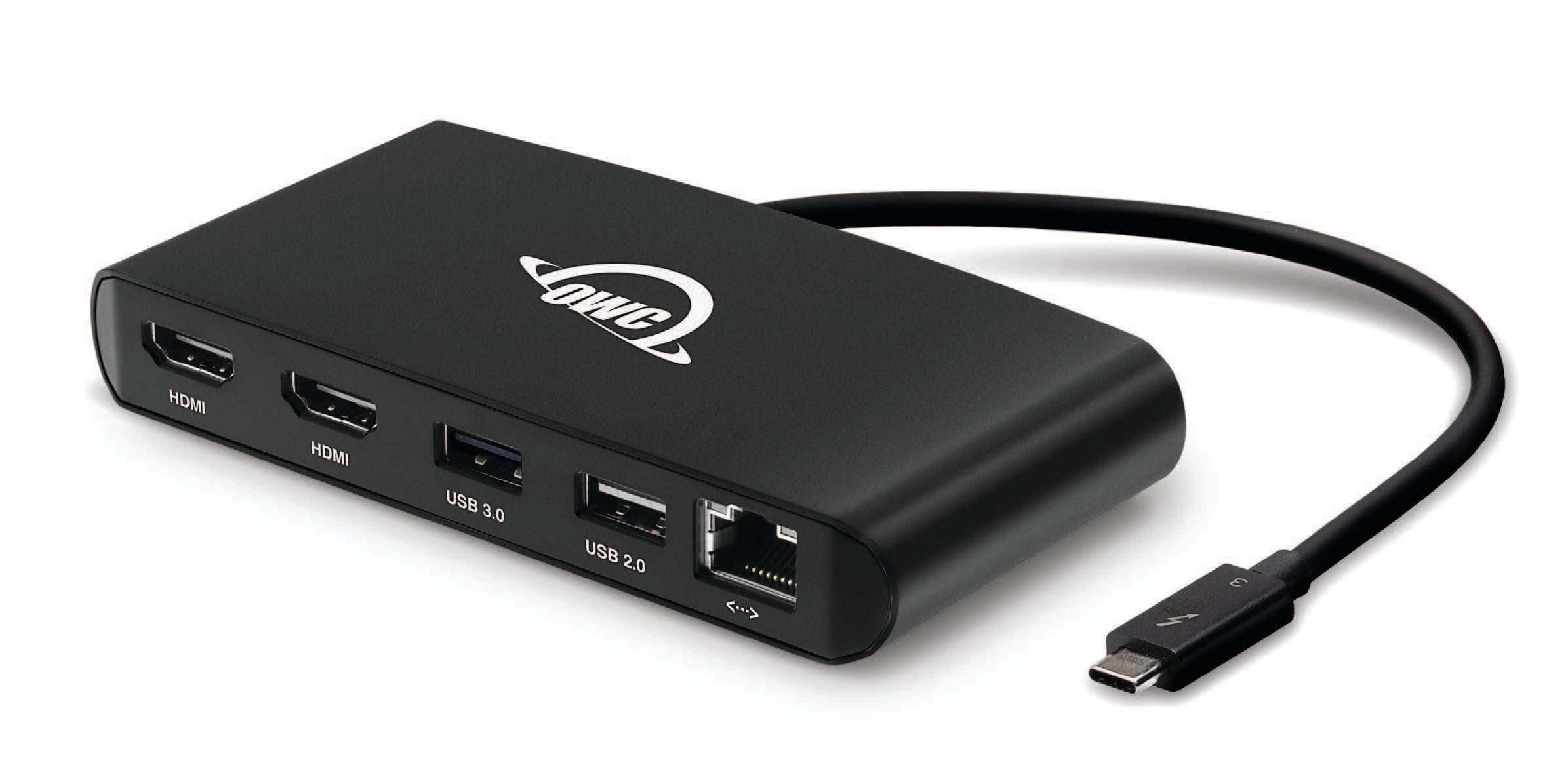 Thunderbolt 3 mini Dock side view