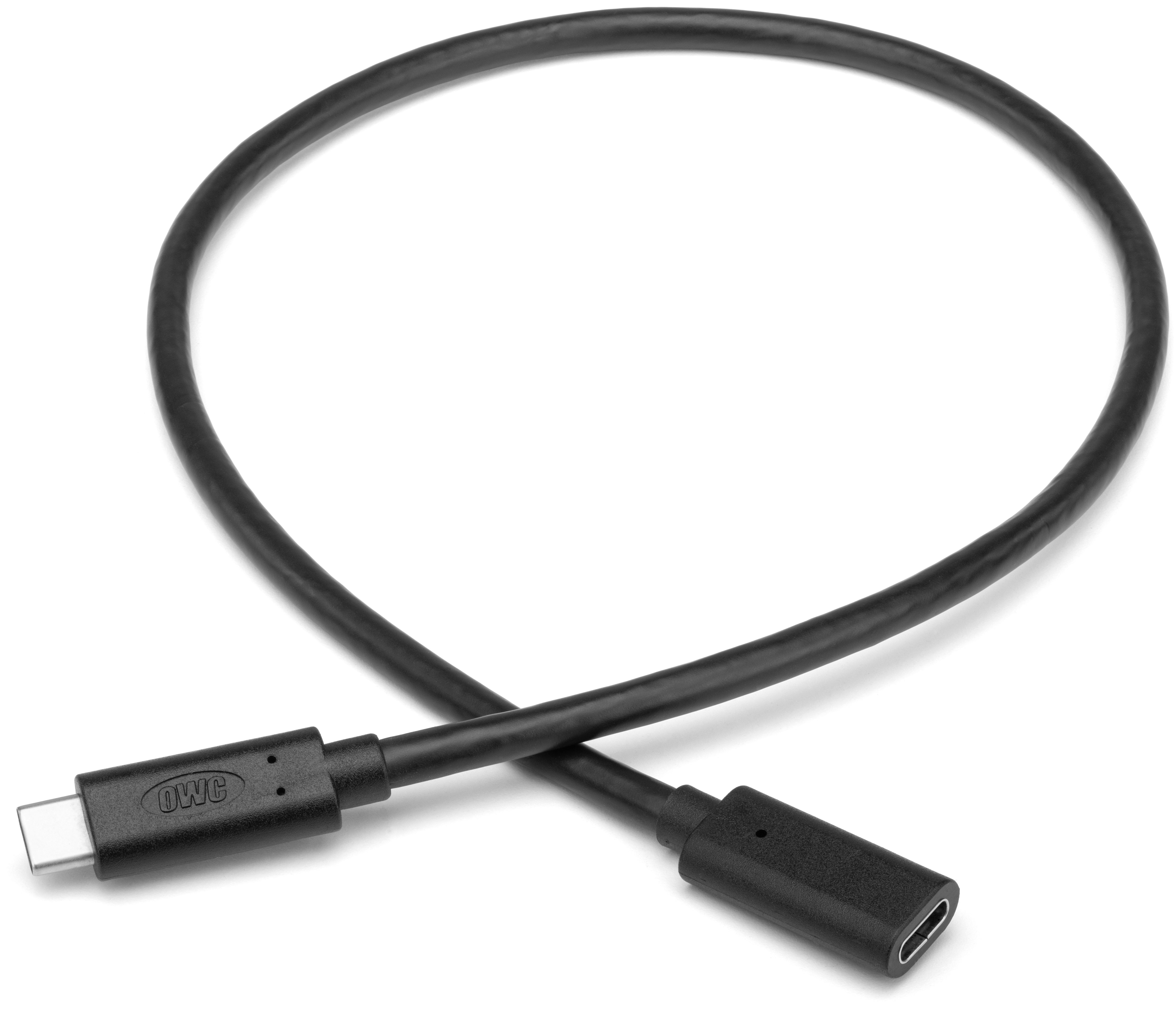OWC USB-C Extension Cable on desktop