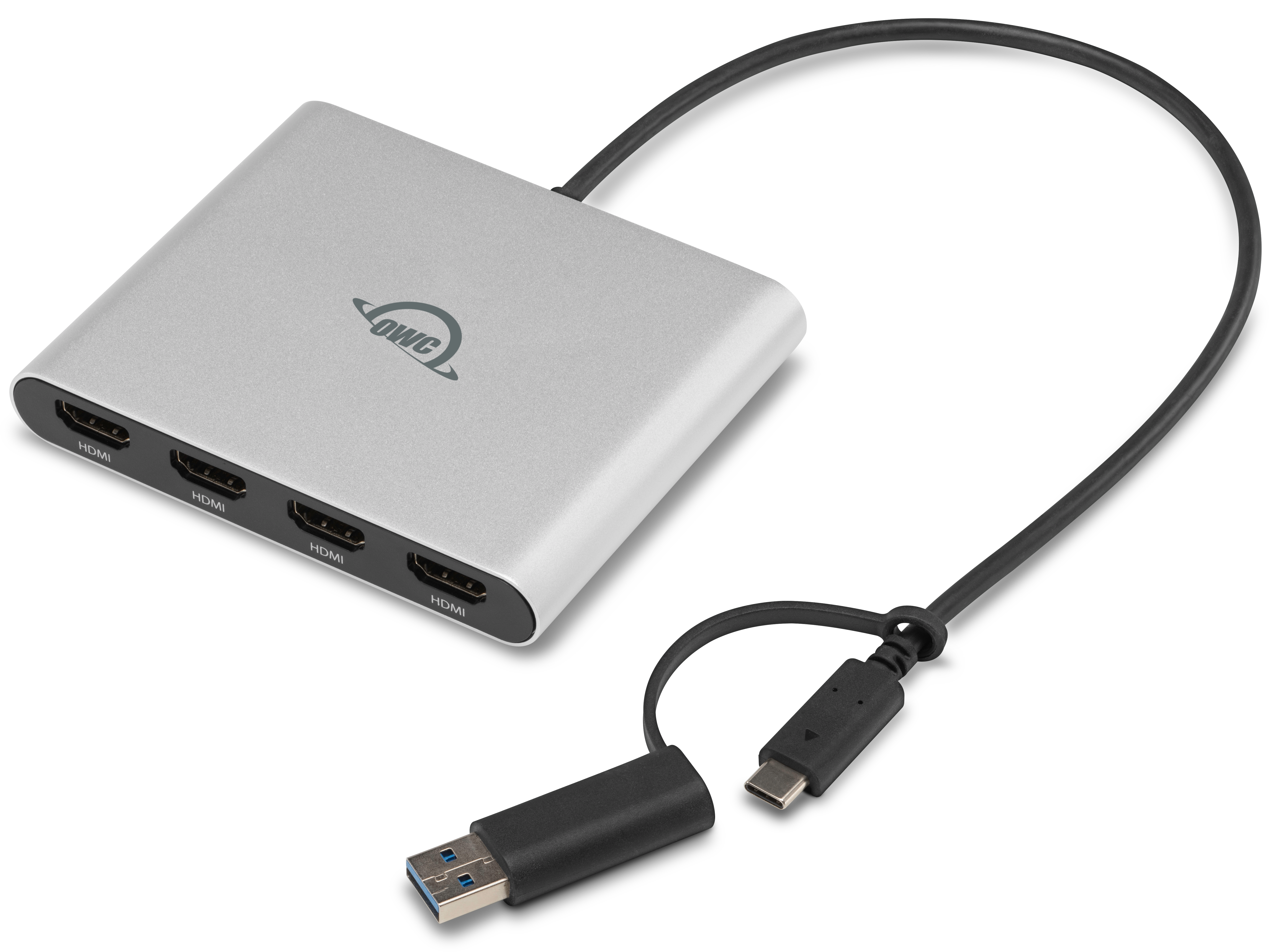 OWC USB-C Quad HDMI 4K Display Adapter with DisplayLink