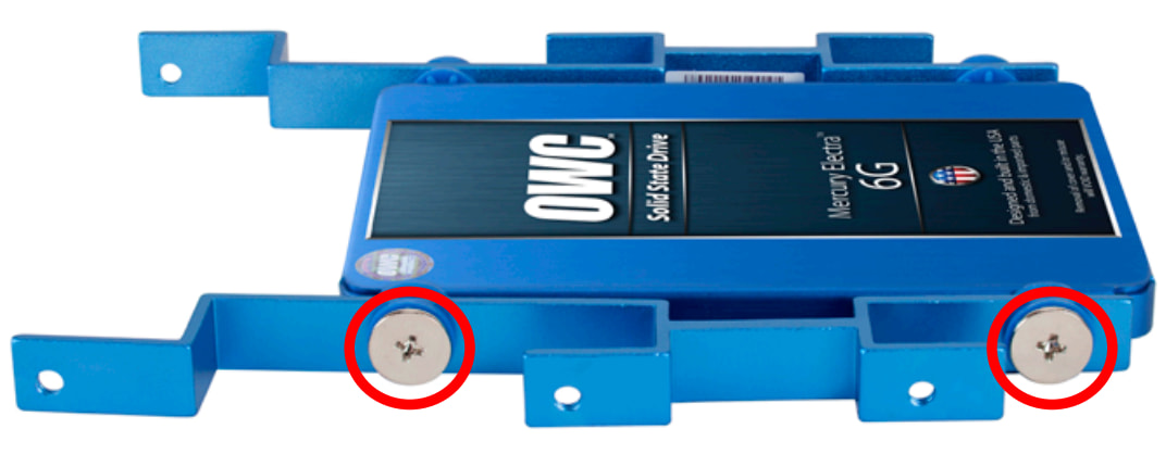 Installing a 2.5” SSD or HDD