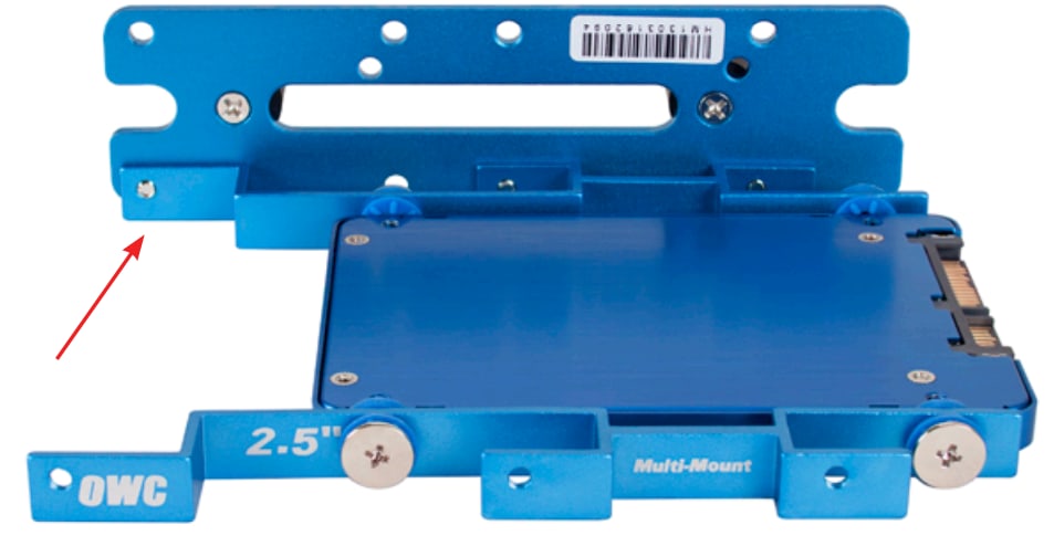 Combining the 2.5” and 3.5” Brackets