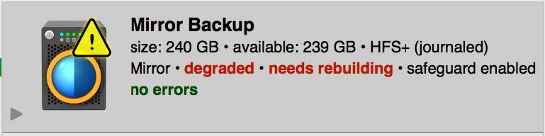 Disk Failure, Replacement, and RAID Rebuild