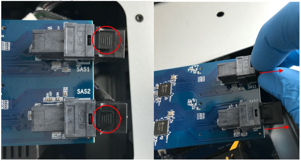 Installing the RAID/SAS card