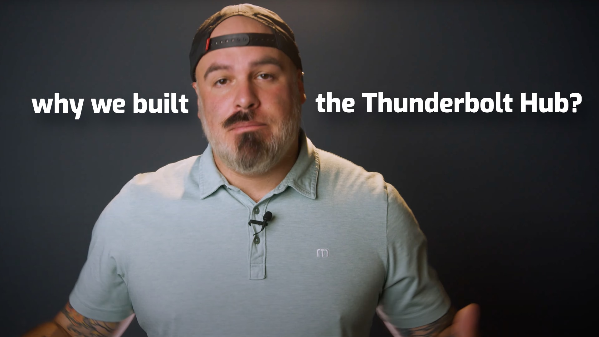 Why did we build the Thunderbolt Hub?