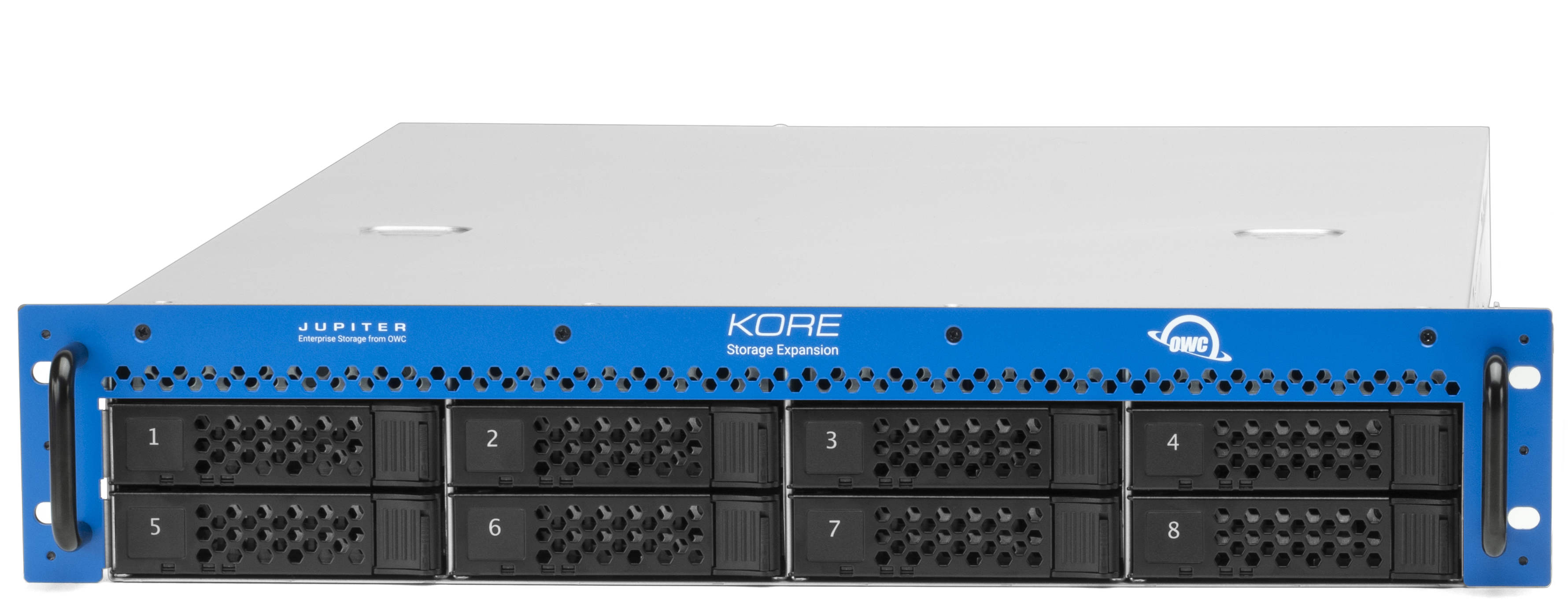 OWC Jupiter Kore with 8 Drives